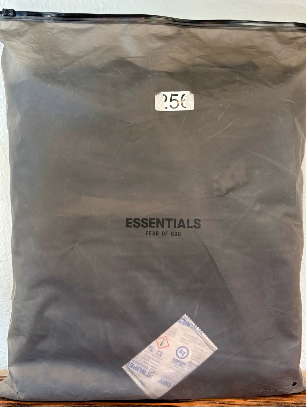 Fear Of God Essentials Hoodie, Jet Black, Large, BNIP